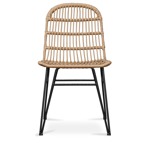 Rattan Dining Chair - Boho Style - Many - gallery 4