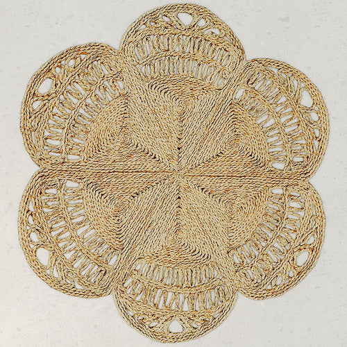 Okrągły dywan z juty - Boho Bali - 150 CM - Niluh