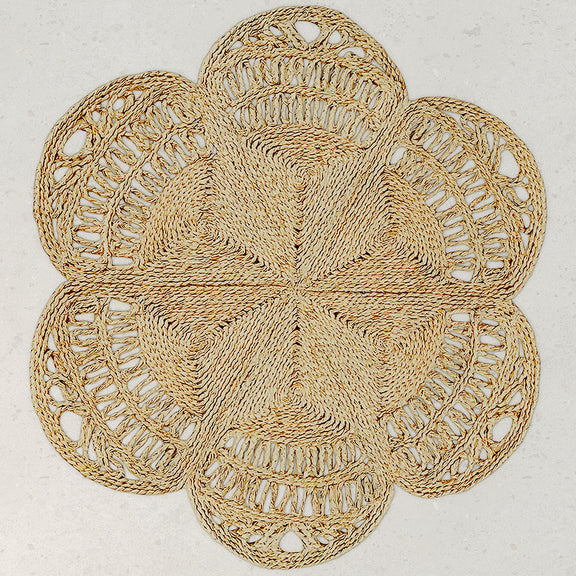 Round Jute Rug - Boho Bali - 150 CM - Niluh - gallery 1