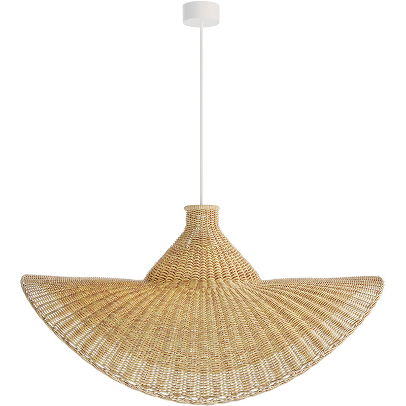 Lampe de Plafond en Rotin - Style Boho Bali - Sona