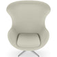 Armchair with armrests - Upholstered in Boucle Fabric - Brave