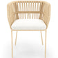 Beige Outdoor Chair - Rope - Ress - gallery 1