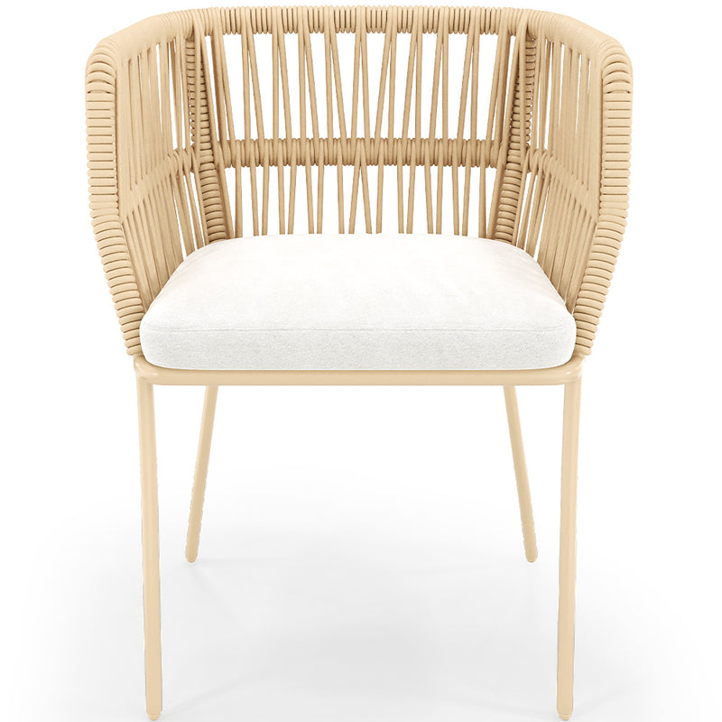 Beige Outdoor Chair - Rope - Ress - gallery 1