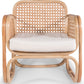 Rattan Lounge Chair - Design Chair - Boho Bali - Qawa