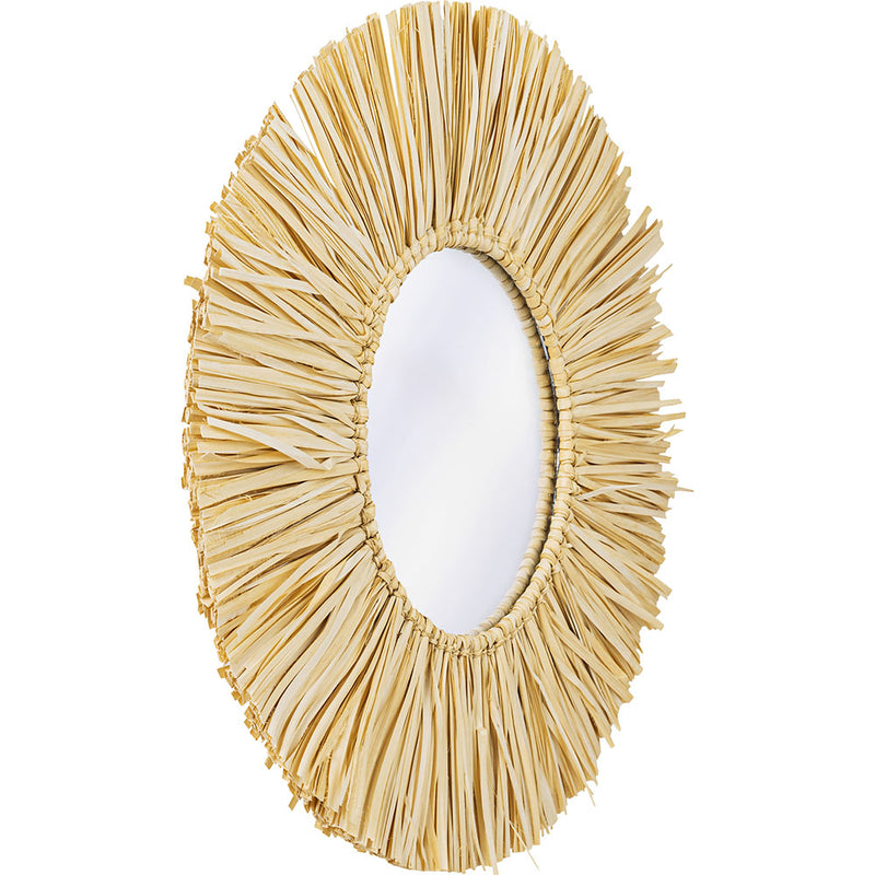 Specchio da parete - Design rotondo Boho Bali (60 cm) - Grel