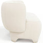 2/3 Seater Sofa - Upholstered in Bouclé Fabric - Magnolia - gallery 7