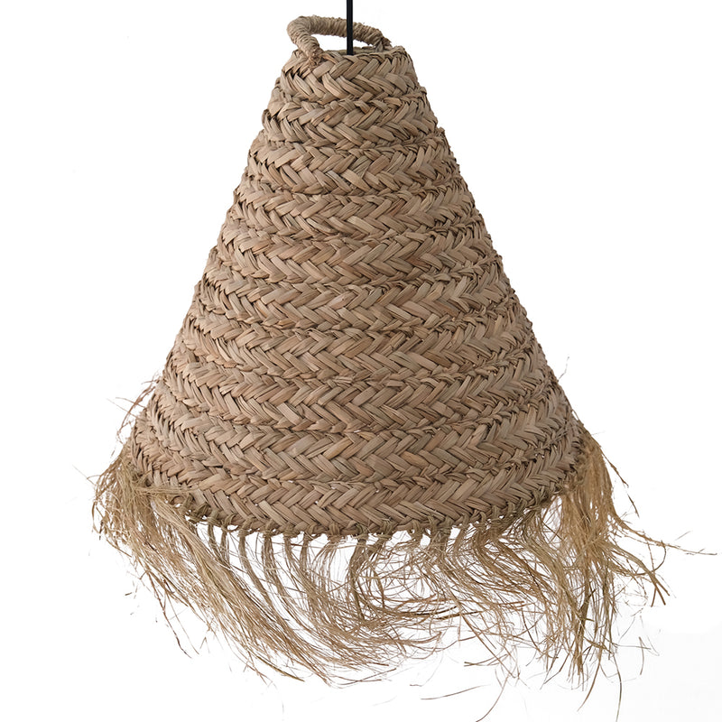 Esparto Ceiling Lamp - Boho Bali Design Hanging Lamp - Pitse - gallery 1