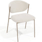 Dining chair - Upholstered in Bouclé Fabric - Seda - gallery 6