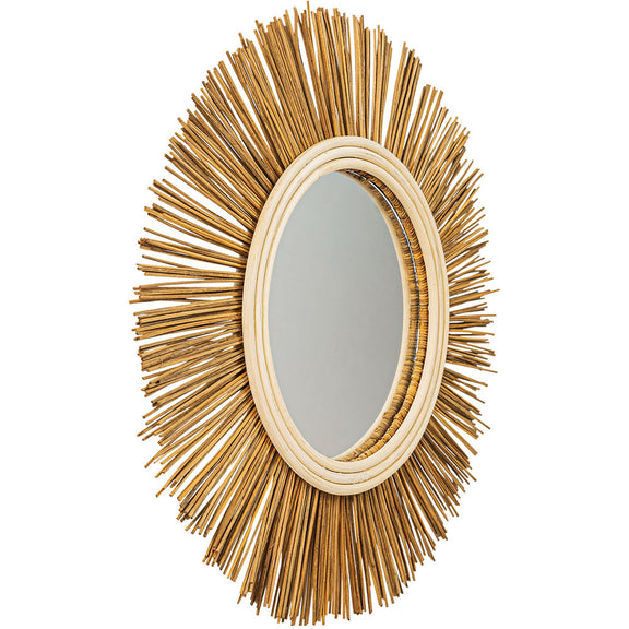 Wall Mirror - Boho Bali Round Design (60 cm) - Loi - gallery 2