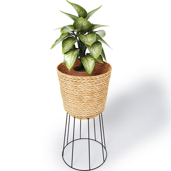Round Floor Planter - Boho Style - 65 CM - Firna - gallery 2