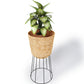 Round Floor Planter - Boho Style - 65 CM - Firna - gallery 2