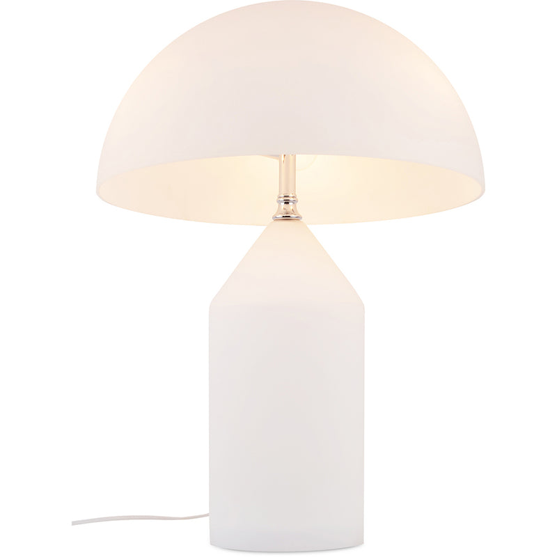 Modern White Table Lamp - Minimalist & Elegant Design - Yulene