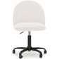 Upholstered Office Chair - Bouclé - Evelyne