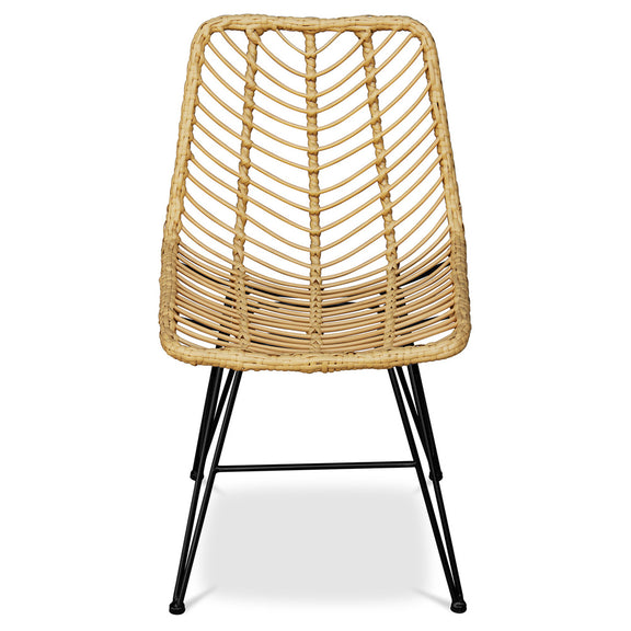 Rattan Dining Chair - Boho Style - Mia - gallery 5