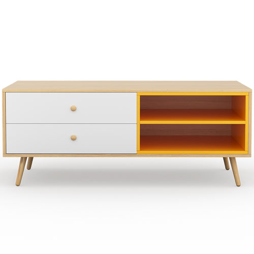 Wooden TV Stand - Scandinavian Design - Lenark