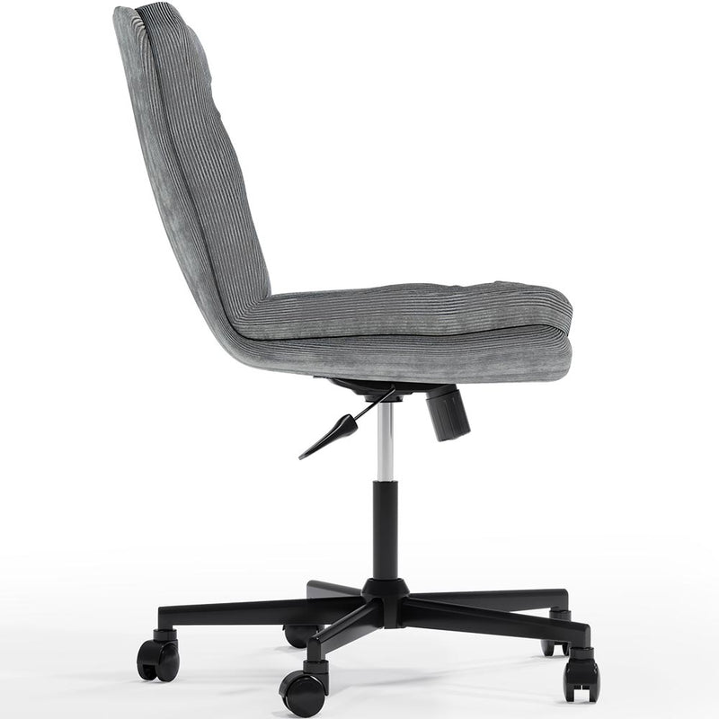 Upholstered Office Chair - Swivel - Catherine