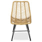 Synthetic wicker dining chair - Mia - gallery 5