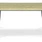 Table à manger rectangulaire - Style industriel - Bois et métal - 150cm - Hairpin