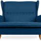 Sofa Eiden im Vintage-Stil - Stoff