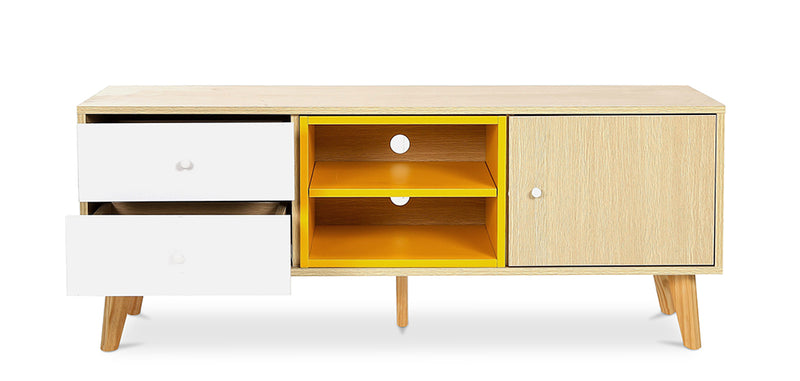 Meuble TV en Bois - Design Scandinave -  Daven
