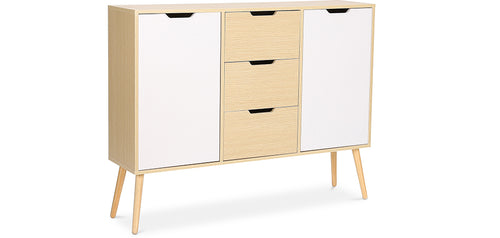 Wooden Sideboard - Scandinavian Design - 3 drawers - Roger
