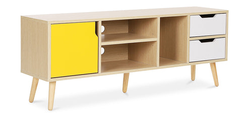 Wooden TV Stand - Scandinavian Design - Aren - gallery 2