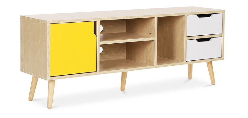 Wooden TV Stand - Scandinavian Design - Aren - gallery 2
