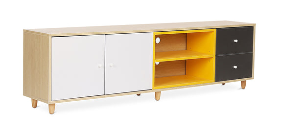 Wooden TV Stand - Scandinavian Design - Bena - gallery 2