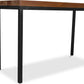 Industrial bar table - 150cm - Wood and metal - gallery 2