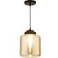 Lampe de plafond en cristal - Lampe suspendue au design vintage - Mikelo