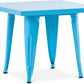 Square Children's Table - Industrial - Metal - 60cm - Stylix - gallery 2