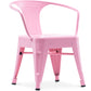 Child chair with armrests - Industrial design child chair - Steel - Stylix
