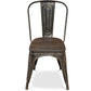 Spisestuestol - Industriell design - Tre og stål - Ny utgave - Stylix