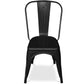Sedia da pranzo in acciaio - Design industriale - Stylix
