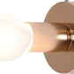 Wall Sconce - Gold Metal - Louisa