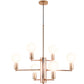 Gouden plafondlamp - Hanglamp kroonluchter - Kande