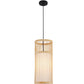 Lustre de plafond en bambou - Suspension de style Boho Bali - Lawan