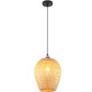 Lampe de plafond en bambou - Lampe suspendue au stile Boho Bali - Gina