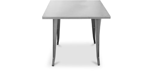 Square Industrial Design Dining Table - Stylix - gallery 2