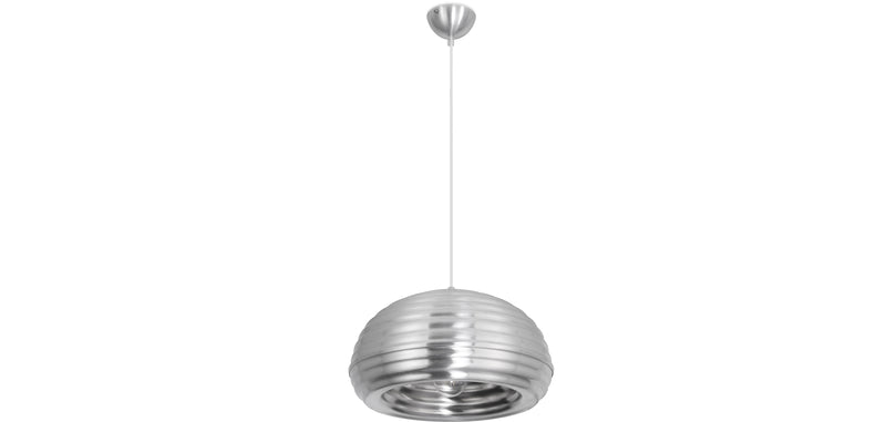 Lampe de plafond - Lampe suspendue argentée - Spelunking
