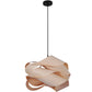 Lampa sufitowa z drewna - Lampa wisząca design - Nova