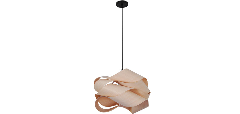 Lampe de plafond en bois - Lampe suspendue design - Nova