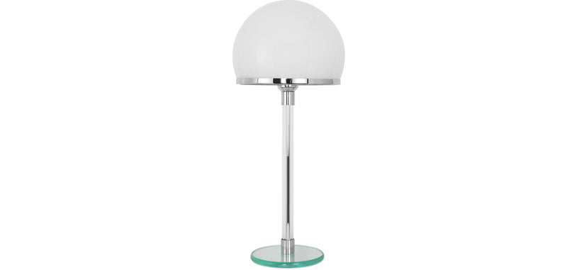 Nauhas Desk Lamp - Chrome Copper/Opal Glass - gallery 1