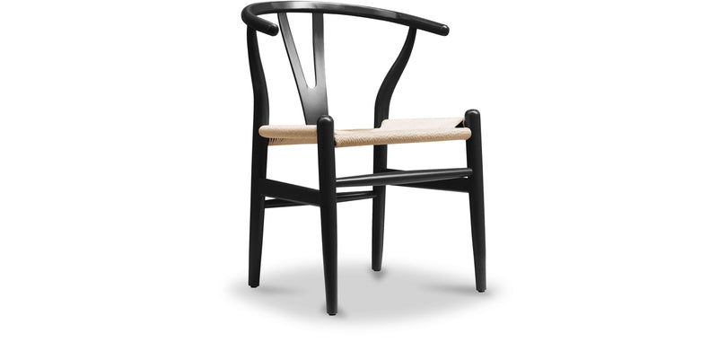 Lot de 2 chaises de salle à manger en bois - Style scandinave - Wish