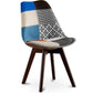 Dining Room Chair - Patchwork Upholstery - Pixi