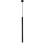Lampe de plafond tube LED - Lampe suspendue noire - 60cm - Lilu
