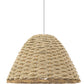 Lampe de plafond en rotin - Lampe suspendue de stile Boho Bali - Milo