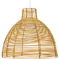 Lampe de plafond en rotin - Lampe suspendue de stile Boho Bali - Can