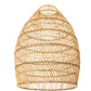 Lampa sufitowa z rattanu - Lampa wisząca w stylu Boho Bali - 50cm - Puong