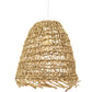 Lampe de plafond en rotin - Lampe suspendue stile Boho Bali - Linei
